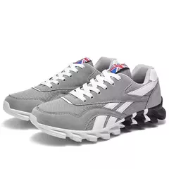 Tênis de corrida respirável masculino, esportes ao ar livre, borda da faca, confortável, casual, moda, novo, 36-48