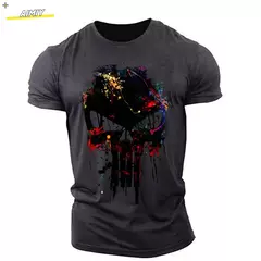 Camiseta masculina de metal rock banda estampada, blusa esportiva feminina hip-hop com gola O, moda casual, fã de música, 3D, plus size, S, 5XL, 2020 - comprar online