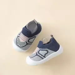 Sapatos de malha respirável para recém-nascido, meias infantis, fundo macio, antiderrapante, menino e menina, 0 a 5 anos, verão - Wolf Magazine