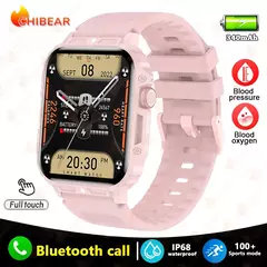 Militar ao ar livre GPS esportes relógio inteligente para homens, 1.95 ", freqüência cardíaca, sangue, oxigênio, chamada Bluetooth, SmartWatches para Android, IOS - loja online