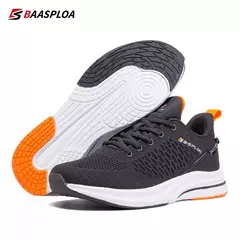 Tênis de corrida leve para homens baasplea, tênis casual masculino, com renda, esportes ao ar livre, tênis, designer de malha, 2023 na internet