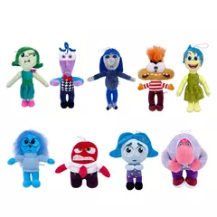 Bonecas de pelúcia fofas para crianças, boneca macia, brinquedos periféricos de anime, presentes de aniversário de dentro para fora, 2 na internet