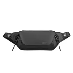Kingons-Bolsa de ombro crossbody impermeável, bolsas simples, hip-hop, minimalista superior, bolsa de peito legal, moda - comprar online