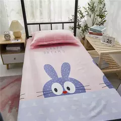 Lençóis modernos de algodão poliéster, Roupa de cama, Colcha para cama de solteiro, Tecido caseiro, 120x210cm, 1pc - comprar online