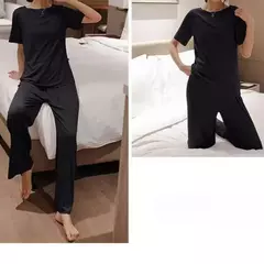 Pijama de lã coral grande masculino, veludo grosso, flanela juvenil quente, conjunto de peles domésticas, outono e inverno na internet