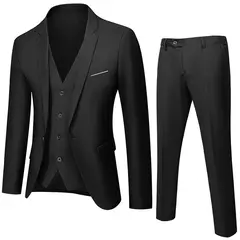 Ternos formais masculinos completos, conjuntos elegantes de blazers, roupas de casamento, calças, jaquetas, fantasias de luxo, negócios de casamento, 2 peças na internet