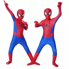 Spiderman cosplay fantasia trajes macacão para meninos meninas milhas morales super-herói halloween carnaval zentai bodysuit