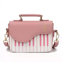 Coreano Piano Design Mulheres Sacos De Ombro PU Couro Messenger Bag Bolsa Moda Corssbody Bag Bolsa De Bolso Moeda Pacote na internet