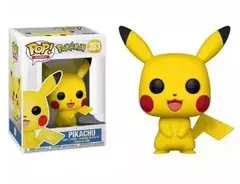 Imagem do FUNKO POP Jogo Pokémon Personagem de Anime CUBONE 596 # Vaporeon 627 # Raichu 645 # Mew643 # Presente de brinquedo de coleção de bonecos de ação de vinil