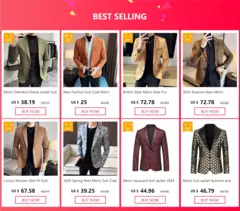 Nova Moda Terno Casaco dos homens Slim Fit Deerskin Veludo Elegante Luxo Blazer Casaco Negócios Casual Casamento Plus Size Terno 4XL-S - Wolf Magazine