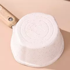 Pequena panela com bico para despejar, Panela de derretimento de manteiga, Panela de óleo quente, Cabo de madeira, Óleo de leite, Frigideira de aquecimento - comprar online
