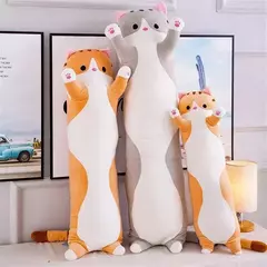 Adorável Husky Side Sleeping Body Pillow, longo travesseiro para cama e sofá, decorativo para casa, presente de aniversário fofo para crianças e adultos, 50-130cm na internet