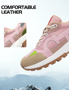 Tênis clássicos equilíbrio casual, rosa e branco, moda, com um design de um produto de moda - comprar online