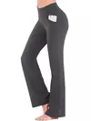 Ogilvy Mather-Calça de perna feminina, Palazzo Largo Assassino, Cintura alta, OL Ladies Calças longas de carreira, Sólido, Elegante, Feminina