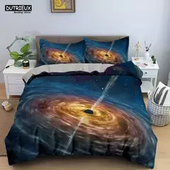 Psicodélico Impressão Digital Conjunto de cama para adultos, 3D Capa de edredão, microfibra, solteiro, rainha, rei, gêmeo, tamanho completo