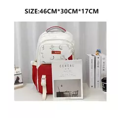 Mochila escolar com bolsa para meninas e meninos adolescentes, mochila infantil, bolsa de livros para estudantes primários, estudante do ensino médio - comprar online