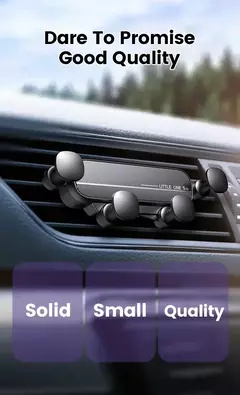 Suporte universal para telefone de carro por gravidade Suporte móvel para ventilação de ar para iPhone 13/12 Xiaomi - Suporte GPS automotivo na internet