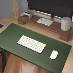 Dobrável cotovelo guarda de pulso couro escritório mesa tapete grande mouse almofada computador portátil mesa gaming mousepad tapete almofada