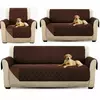 Impermeável acolchoado sofá capa, Anti-Wear Couch capa para cão Pet e crianças, poltrona reclinável, móveis Slipcovers, 1 Seater, 2 Seater, 3 Seater