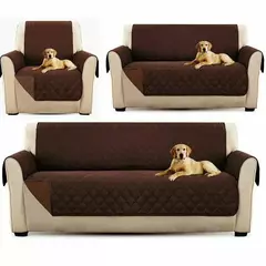 Impermeável acolchoado sofá capa, Anti-Wear Couch capa para cão Pet e crianças, poltrona reclinável, móveis Slipcovers, 1 Seater, 2 Seater, 3 Seater