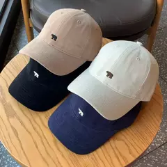 Unisex Cartoon Bear Bordado Boné de beisebol, algodão macio, Hip Hop Snapback Caps, Esportes Dad Trucker Sun Visor Hat, Homens e mulheres - loja online