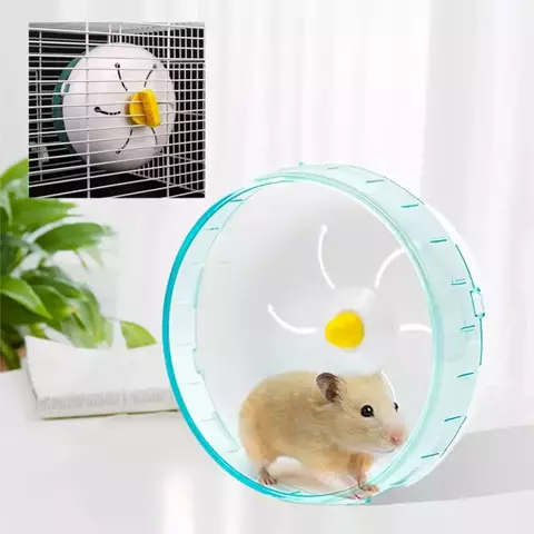 Hamster correndo roda brinquedos pequeno animal de estimação silencioso cristal girando jogging exercício roda brinquedos gaiola hamster acessórios animais de estimação produtos