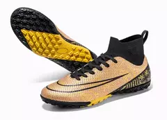 Imagem do Botas longas de futebol para homens, grama infantil, TF, FG Training Soccer Shoes, tênis esportivos profissionais, tênis de futebol ao ar livre
