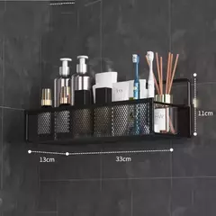 Portable Hanging Wall-Mounted Storage Rack, No-Drilling, Banheiro, Cebola, Alho, Tempero Organizador, Cozinha Cesta De Armazenamento, Umidade - Wolf Magazine