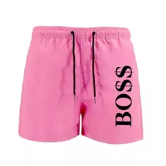 Shorts esportivos respirável de secagem rápida masculino, calções casuais com cordão forrado com malha, surf à beira-mar, praia, verão, novo - comprar online