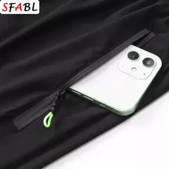 Calção de ginástica masculina, corrida, corrida, esportes ao ar livre calça curta, fina, secagem rápida, casual, moda verão