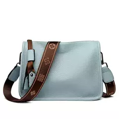 Sacola de couro genuíno para mulheres, alta qualidade, luxo, couro macio, ombro, sacos crossbody para senhoras, saco mensageiro feminino, moda, 2024 - Wolf Magazine