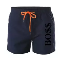 Shorts esportivos respirável de secagem rápida masculino, calções casuais com cordão forrado com malha, surf à beira-mar, praia, verão, novo na internet