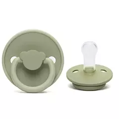 Bebê recém-nascido BPA Free Silicone Chupeta, mamilo infantil, bolinhos de chupeta, Food Grade, Baby Shower Gift
