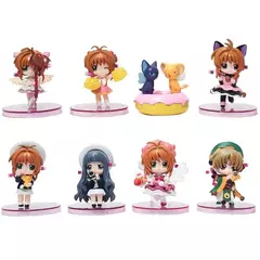 Anime Card Captor Sakura Q Version, Brinquedos Modelo em PVC, Estilo Aleatório, Action Figure Kawaii, Coletar Ornamentos, Presentes, 1Pc - comprar online