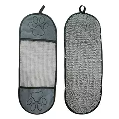 Toalha para animais de estimação, secagem rápida, roupão de banho para cães, fibra macia, absorvente, toalha de banho para gatos, conveniente, limpeza de animais de estimação, acessórios para animais de estimação - comprar online