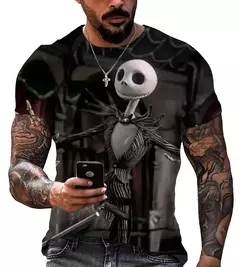Camiseta masculina estampada em 3D, camiseta infantil, camiseta casual, desenho animado, diversão, verão, venda quente - Wolf Magazine