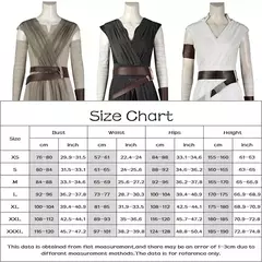 Star e guerras rey cosplay traje a ascensão de skywalker cosplay uniforme conjunto completo trajes de festa de carnaval de halloween para mulher gir - comprar online