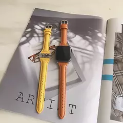 Pulseira de couro para Apple Watch, Banda, Pulseira, Ultra 9, 7, SE, 3, 4, 6, 8, 44mm, 40mm, 41mm, 42mm, 38 milímetros, 49 milímetros, 44 milímetros, 45 milímetros