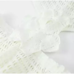 Imagem do Flor 3D feminina escava mini vestido de malha, sem mangas, vestidos sem encosto, vestidos de festa chique na praia, moda sexy, verão, 2024