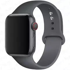 Pulseira de Silicone para Apple Watch, Pulseira Esportiva, iWatch Series 8, 7, 6 na internet