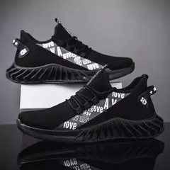 Nova primavera e outono sola macia correndo malha respirável sapatos esportivos casuais masculinos coco na moda sapatos masculinos na internet