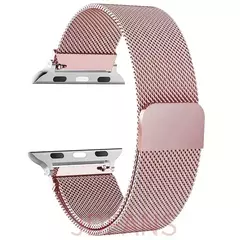 Pulseira Milanese para Apple Watch, Banda Respirável de Metal para iWatch, Homens e Mulheres, 9, 8, 7, 41mm, 45mm, Ultra 2, 49mm, 6543SE, 44mm, 40 milímetros, 42 milímetros na internet