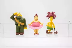Nj croce retro nostálgico simpsonns fio dobrado série família boneca personagem figura modelo brinquedos figura de ação para crianças presentes - comprar online
