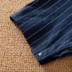 Bodysuit de algodão confortável para meninos e meninas, manga curta, bonito vestido de festa, roupas de bebê, verão, 0-18m - comprar online