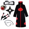 Fantasia de cosplay Ninja Hokage Uchiha Itachi Akira organização quarta geração manto