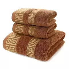 Conjunto de toalha de praia de banho verde bambu para adultos, rosto, mão, esporte, banheiro, 35cm x 75cm x 2pcs, 70cm x 140cm, 1 conjunto, conjunto de 3 - comprar online