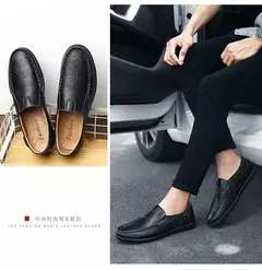 Couro de vaca natural masculino mocassins de couro genuíno italiano, sapatos de vestido masculino, calçado formal, casual, marca, venda - Wolf Magazine