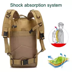 Classic Tactical Camouflage Nylon Backpack, Travel Sports Bag, Escalada ao ar livre, caça, pesca, caminhadas, 3P Pack - loja online