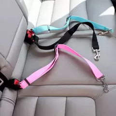Cinto de segurança para carro e gato, acessórios para cães, arnês ajustável, trela de chumbo, clipe de viagem pequeno e médio, coleira para cachorro, itens para animais de estimação - Wolf Magazine
