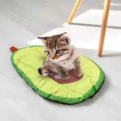 Nova cama resfriamento para cães, melancia, abacate, design, tapete macio, almofada para animais estimação pequenos - loja online
